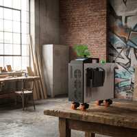 Machine de nettoyage au laser pulsé refroidie par air de 1000 W, portable, haute puissance, équipement de suppression de la rouille, de la peinture et de l'huile sur les métaux