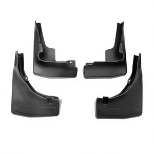 Pare-boue en plastique noir pour Mercedes-Benz, garde-boue de pneu, déflecteurs de voiture, 2016 et années suivantes - Product Image 2
