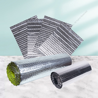Feuille de bulle d'acier maison toit feuille radiateur isolation aluminium feuille de bulle isolation thermique sur le toit