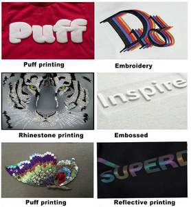 เสื้อยืดชายผ้าฝ้าย100% ทรงโอเวอร์ไซส์ลายกราฟิกบ็อกซี่ - Product Image 5