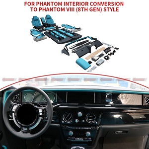 ชุดแปลงภายในหนังแท้สำหรับ Rolls Royce Phantom รุ่นที่ 8 แบบติดตั้งใหม่สำหรับแผงคอนโซลหน้ารถ แผงประตู และแผงคอนโซลกลาง - Product Image 4