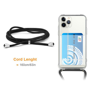 Étui pour téléphone portable à bandoulière pour <span class=keywords><strong>iPhone</strong></span> 16 15 14 <span class=keywords><strong>13</strong></span> 12 11 <span class=keywords><strong>Pro</strong></span> <span class=keywords><strong>Max</strong></span> XS XR 7 8 Funda - Product Image 2