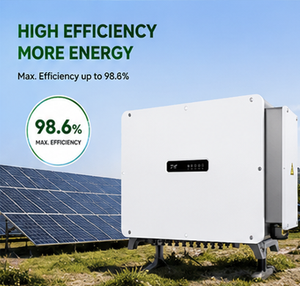 Inverter Kehua SPI100K-B 100 kW, 9 MPPT, compatible avec les modules 182/210 mm, câble aluminium 240 mm², interrupteur DC type II, SPD, refroidissement intelligent par ventilateur. - Product Image 1