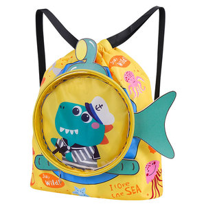 JW-1254 Swimming Bag Children's Dry Wet Separate Storage Bag Sports Fashion Portable Cute <strong>Cartoon</strong> <strong>Backpack</strong> 600D Oxford Cloth - Product Image 2