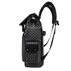 <span class=keywords><strong>Sac</strong></span> <span class=keywords><strong>à</strong></span> <span class=keywords><strong>Dos</strong></span> <span class=keywords><strong>Homme</strong></span> Tendance <span class=keywords><strong>à</strong></span> Logo Personnalisé, Grande Capacité, Imprimé de <span class=keywords><strong>Luxe</strong></span> pour Hommes d'Affaires - Product Image 3