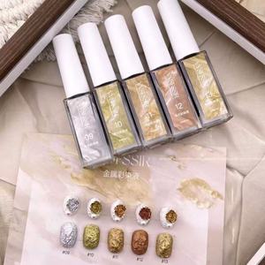 Kit de vernis à ongles gel effet métallique pour nail art DIY, colle de peinture pour manucure professionnelle - Product Image 2