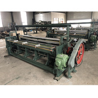 100 filet de tulle en nylon faisant des pièces de machine de gauchissement Machine de tissage de maille de fibre de verre de construction de cadre