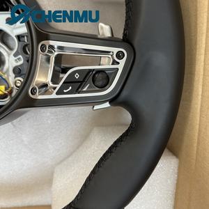 พวงมาลัยหนังแท้ราคาโรงงานสำหรับรถปอร์เช่ มอแลน แพนาเมร่า คาเยนน์ 911 718 991 พวงมาลัยแบบกำหนดเอง - Product Image 2