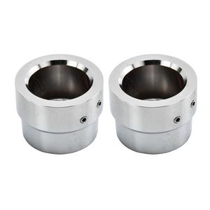 Cubierta del eje trasero delantero de la motocicleta, tuerca cromada para <span class=keywords><strong>Harley</strong></span> Sportster XL Dyna Fat Bob CVO Touring Street Road Softail - Product Image 3