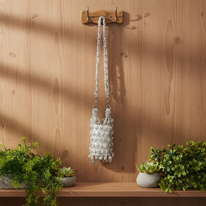 Bolso Bandolera Mini de Moda, Hecho a Mano con Lentejuelas de <span class=keywords><strong>Cristal</strong></span>, para Fiestas Casuales, para Teléfono Móvil - Product Image 3