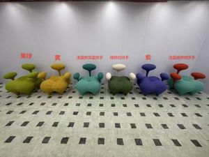 Sillón decorativo de diseño moderno de lujo con respaldo alto, sofá tapizado pequeño y duradero para sala de estar individual - Product Image 6