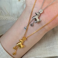 Nouveau Collier Ras du Cou Polyvalent avec Pendentif Porte-Bonheur en Forme de Pièce de Monnaie Chinoise Rétro 2026 et Pompon, Tendance et Original