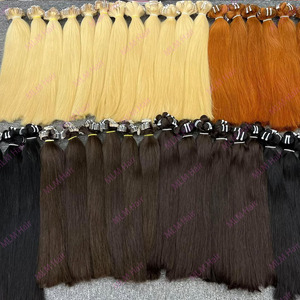 Offerta Lampo: Extension per Capelli Veri Vietnamiti, Fasci di Capelli Grezzi Super Double Drawn di Alta Qualità, Lisci Naturali, Pronti per la Spedizione - Product Image 5