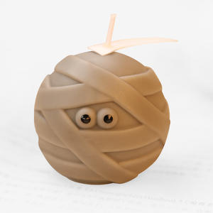 Bougie en forme de momie Bougie d'Halloween Bougies parfumées pour décoration d'Halloween Fête - Product Image 5