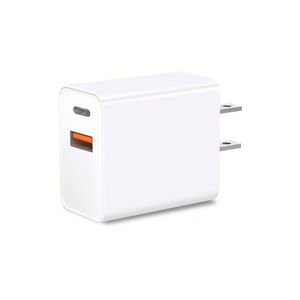 Original Charger logo Custom 20w Pd Usb c Dual Port Pd Wall Charger US EU UK Block Plug 20w Pd Wall Charger With <b>Cable</b> - Product Image 1