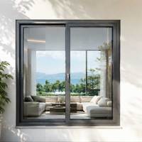 Ventanas Corredizas de Aluminio Resistentes a Impactos, Certificación AS2047, Horizontales, para Sótano de Hotel, Sala de Estar