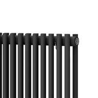 Radiateur intérieur noir à double panneau personnalisable à faible coût d'exploitation pour système de chauffage domestique