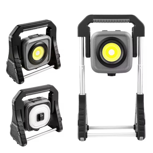 Multi-function Camping <b>Light</b> Retractable <b>Rechargeable</b> <b>LED</b> Portable Magnetic COB Car Repair Working Lamp IP65 Rated - Product Image 1