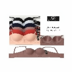 Alta Calidad Bras De Sujetador Con Copa 'B' Tipo Estrapple Varilla De Acero Push Ajustable Y Tirantes Removibles En Variedad - Product Image 1