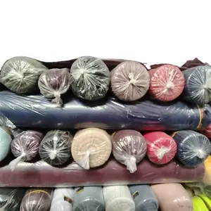 Stock Knitting Textile Manufacturer 95% Polyester 5% Spandex DTY Stock Fabric Dyed Milk Silk Fabric Jersey