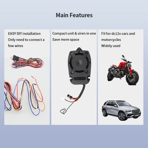 EASYGUARD Alarme universelle pour voiture/moto DC 12V Installation DIY Localisation de véhicule - Product Image 6