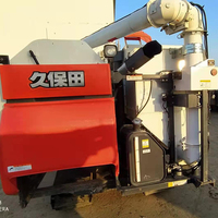 Moissonneuse-batteuse multifonctionnelle pour riz 758Q avec tracteur de 68-75 CV, garantie 1 an, utilisée dans les fermes des Philippines