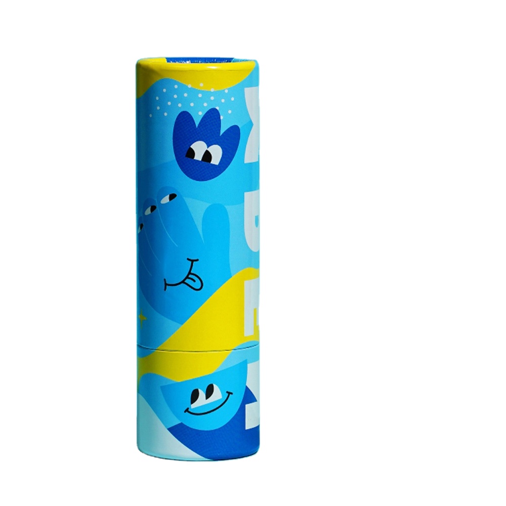 Cylinder Cardboard Powder Container Tea Coffee Bean Oats Kraft Paper Tube For Food Grade tube