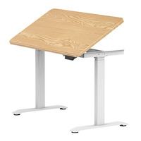 Table inclinable, mobilier d'école ergonomique, Table de dessin sur pied, bureau de lecture et de dessin réglable, électrique