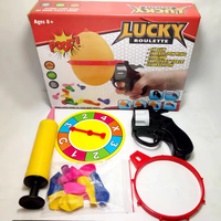 Nouveauté : Kit de jeu de farces interactif familial avec ballon de roulette à éclater, en plastique, amusant, pour fêtes, cadeau promotionnel pour enfants