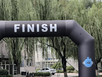 Arche gonflable personnalisée pour événements sportifs en plein air, ligne de départ/arrivée, pour courses sportives et publicité gonflable