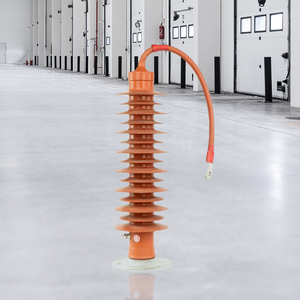 Système de mise à la terre haute tension Xi'an Xikai YH5WZ-51/134 en caoutchouc silicone à l'oxyde de zinc pour parafoudres 51 kV - Product Image 6