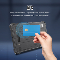 Tablet PC Industrial Resistente Android de 8 Pulgadas con Soporte para 4G LTE, RJ45, GPS, NFC, RTK, Función de Huella Dactilar e IP68