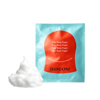 Éponge exfoliante moussante pour le corps, nettoyant pour peaux mortes, pour la douche, marque privée
