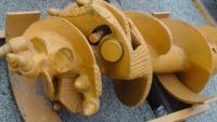 Tarière de forage pour roche dure, tarière conique pour pieux forés, dents coniques, pièces de rechange pour machines de construction de fondations, testées et certifiées