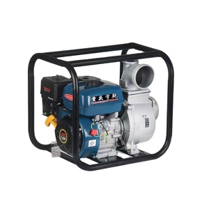 Pompe à eau à moteur essence Chongqingyuqian WP-40, 7,5 CV, pompe centrifuge d'irrigation avec sortie de 1-1/2 pouces et corps en acier - Product Image 1