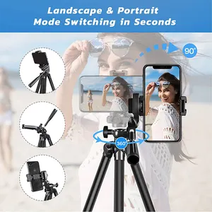 High Quality Aluminum Travel adjustable stand tripod cell phone tripod