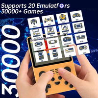 Konsol Game RGB20s 3.5'' IPS Definisi Tinggi HD Retro Genggam PSP
