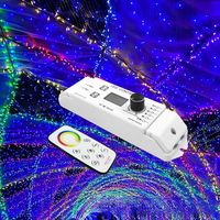 Contrôleur de gradation LED 5 canaux RGBCCT RGBW avec bouton rotatif, télécommande sans fil RF, DC 12V 24V, pour bande lumineuse, néon, COB, plafond, CE RoHS FCC