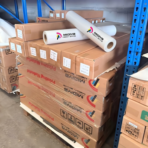 Rouleau de <span class=keywords><strong>vinyle</strong></span> auto-<span class=keywords><strong>adhésif</strong></span> PVC <span class=keywords><strong>monomère</strong></span> brillant mat, durable, séchage rapide, imprimable, compatible éco-solvant, UV, latex, étanche pour signalétique extérieure - Product Image 1