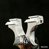 Slingshot de tir Piaoyu en alliage de zinc et fibre de carbone, tête de lance-flèches Dragon Tooth 9025, accessoires de tir et de chasse en plein air