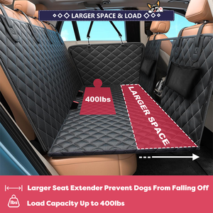Lynpet Maßgefertigter Autositz-Verlängerer für Hunde, wasserdicht, mit festem Boden, bis 180 kg belastbar, Rücksitzbezug für die Auto-Rückbank, zum Fabrikpreis - Product Image 3