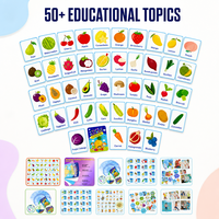 Premium Morandi Educatieve Flashcards voor peuters: alfabet, dieren, cijfers, leerkaarten, Montessori, kleuterschool, lesmateriaal