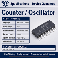 SN74HC4060DR 74HC4060 Compteur d'ondes binaires à 14 étages avec oscillateur SOIC-16 SOP16 SMD HC4060 Puce de diviseur logique en stock