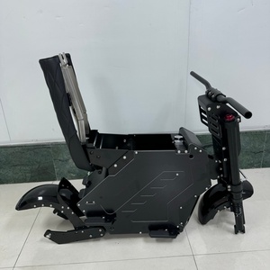 Chasis de Scooter Eléctrico de Aleación de Aluminio para Adultos, Tamaño Abierto 158mm, Piezas de Scooter Eléctrico, Estructura de Cuerpo Geofought Molo5 con Amortiguador Hidráulico - Product Image 2