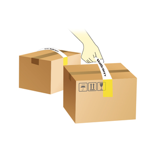 Acrylic Single Sided Sensitive <b>Waterproof</b> <b>Adhesive</b> Handles Tape for Bag Sealing and Carrying - Product Image 1