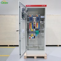 Armoire de distribution d'énergie double puissance OEM personnalisée GOZYUN, ensemble complet de commutation LV 3 phases 400A avec ATS, IP30