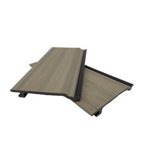Revestimiento de Pared Exterior Moderno con Sistema de Cierre por Clic, Compuesto de Plástico WPC Coextruido, Paneles Sándwich Decorativos para Terraza con Acabado Cepillado - Product Image 1