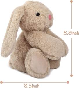 Boneka kelinci sublimasi telinga panjang kustom mainan boneka kelinci mewah hadiah mainan Transfer panas mewah kelinci Paskah - Product Image 4