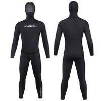 DIVESTAR menyesuaikan ketebalan dan Logo setelan basah Neoprene isolasi Peregangan lapisan lapisan Titanium untuk menyelam bebas