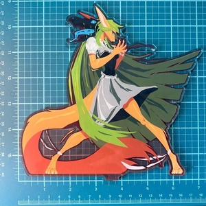 Expositor <span class=keywords><strong>de</strong></span> acrílico transparente OEM/ODM, figura <span class=keywords><strong>de</strong></span> zorro Waifu <span class=keywords><strong>de</strong></span> acrílico, decoración <span class=keywords><strong>de</strong></span> escritorio Elva <span class=keywords><strong>de</strong></span> 7 pulgadas - Product Image 4